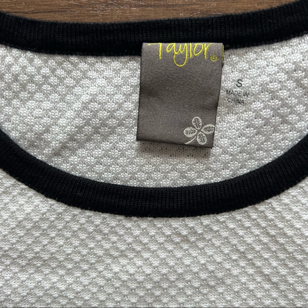 Just Taylor White Skater Dress NWOT - Picture 2 of 6